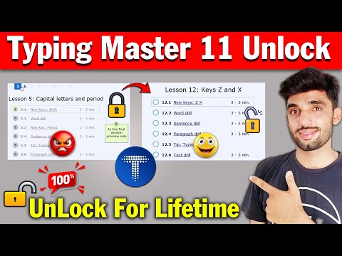 How to Unlock Typing Master 11 ✅ | Typing Master 11 ko Unlock 🔓 Kaise Kare | Typing Master Charity