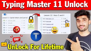 How to Unlock Typing Master 11 ✅ | Typing Master 11 ko Unlock 🔓 Kaise Kare | Typing Master Charity