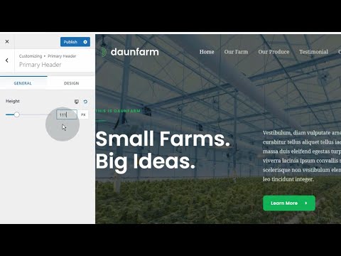 How To Change Header Height on WordPress Website Astra Theme