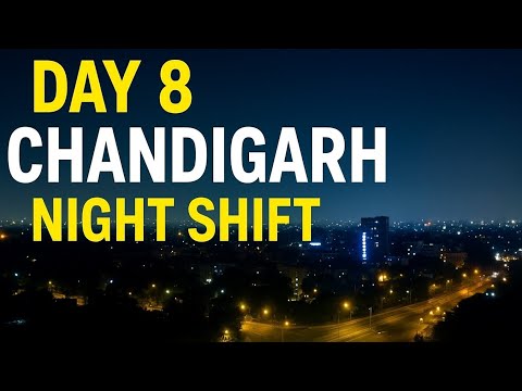 Day 8: Chandigarh Night Shift Vlog 🌙 | #NightShift #ChandigarhVlog #DailyMiniVlogs