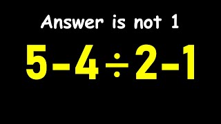 This Equation Stumps Everyone! Can You Solve It?