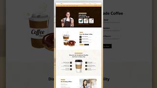 ☕ Create A Responsive Coffee Website in HTML CSS & JavaScript | Step-By-Step Tutorial #coffeewebsite