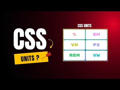HTML & CSS Full Course 2026 – Lesson 12A: CSS Units, Absolute & Relative Units Explained