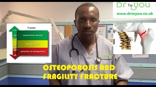 What is osteoporosis and fragility fracture?