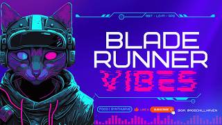 Blade Runner Vibes 2H | Cyberpunk Synthwave Music for Coding & Programming 2025