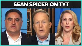 Cenk & Ana SPAR With Sean Spicer Over Trump's CHAOTIC Trade Policies