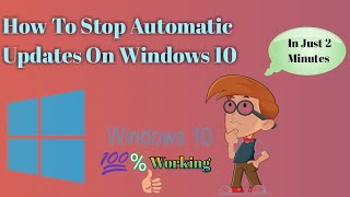 how to stop auto update in your windows 10pc/turn off auto update on your windows 10 pc/desktop....