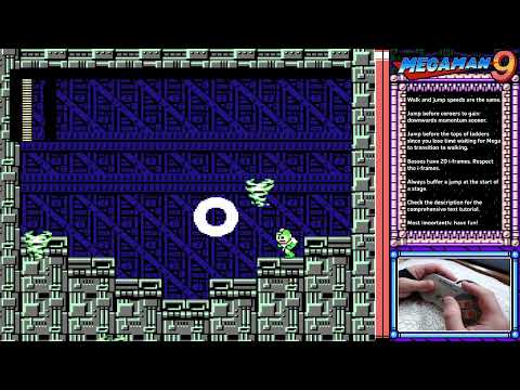 Wily 4 - Mega Man 9 Speedrun Tutorial - Back-Up Version