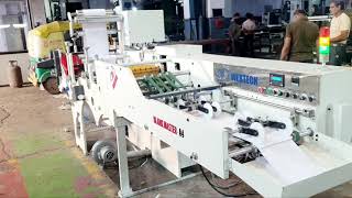 Label Die Cutting Machine by WEBTECH with Online Sheeter | Roll to Sheet with 1 Color online Flexo