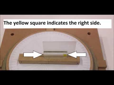 Analysis of the reflected light at Brewster's angle.