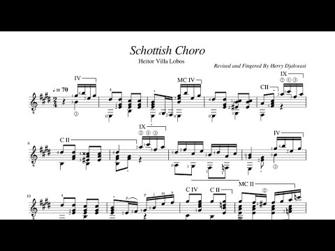 Exploring Scottish Choro: A Classical Guitar Masterpiece (Just Learned)