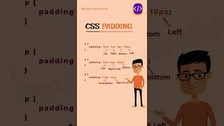 🎨 CSS Padding Explained (for Beginners) || #shortvideo #shorts #youtubeshorts #youtube  #trending