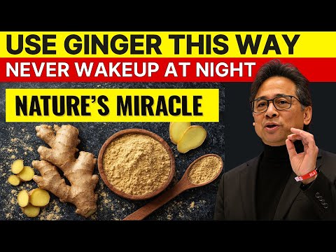 Can’t Sleep Through the Night? Use Ginger This Way for Deep Rest in 3 Nights! | Dr. William Li