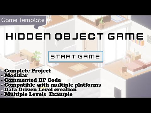 Hidden Object Game Template Unreal Engine