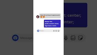 When Your Love Language is Flexbox 😂❤️ | #htmlcss #funnyshorts #flex