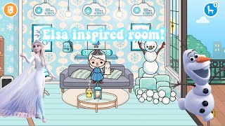 elsa inspired room! ❄️ tocabocalife