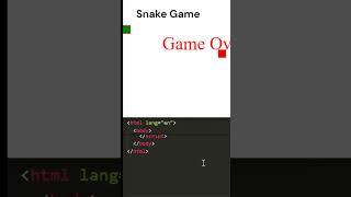 Build Snake in 60 Seconds! #viral #viralshorts #Shorts #JavaScript