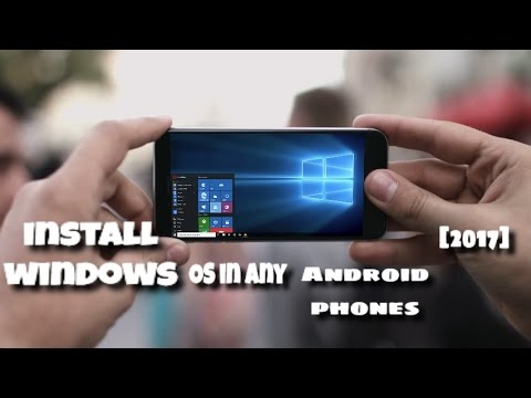 Install & Run Windows 10/8.1/8/7/xp on any Android phones[NO ROOT]-2017.