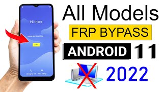 ANDROID 11 FRP BYPASS 2022 | All Model Phones (Without PC)🔥🔥🔥