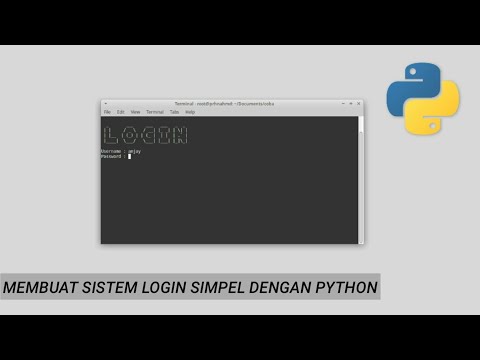Membuat Sistem Login Simpel Dengan Python