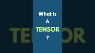 What Is A Tensor | Tensor Calculus | Tensor Calculus Msc Mathematics #shorts #youtubeshorts