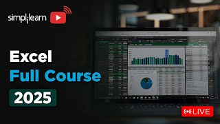 Excel Full Course 2026 | Excel Tutorial For Beginners | Microsoft Excel Course | Simplilearn