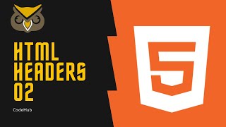 HTML Header Tags | Code with VS Code | Lession - 02