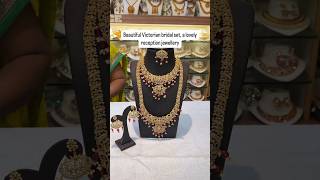 Bridal sets on website #necklace #choker #bridaljewellery #bridalwear #victorian #trendyfashion #new