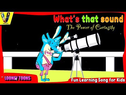 What's That Sound & What's That Smell? | LOONEY TOONS Sing Along Learning Song for Kids & Preschool