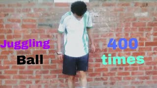 Juggling a Soccer Ball 400 Times Without Dropping It – Can You Beat This Challenge 🔥