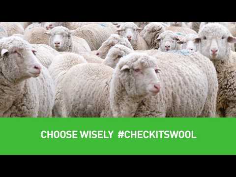 Choose Wisely - Check it's Wool