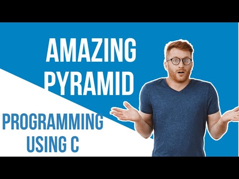 make pyramid using c programming