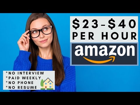 Amazon is Hiring Remote! No Interview No Phone Work From Home Jobs 2024