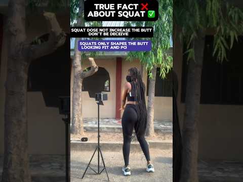 True fact about squat pls subscribe to my channel I will really appreciate 🙏🏽 thank you @ #squats