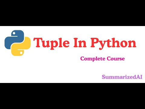 Master Python Tuples Fast | Tuple Basics to Advanced Uses