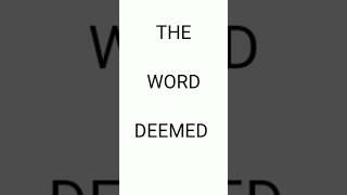 Deemed🔍🥸#tamil #youtubeshorts #ytshorts #ytshort #shorts #shortz #explanationintamil #trend