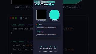 ֎ CSS Transition Visuals: Create Stunning Animations for Your Website֎ #shorts #shortsvideo #web
