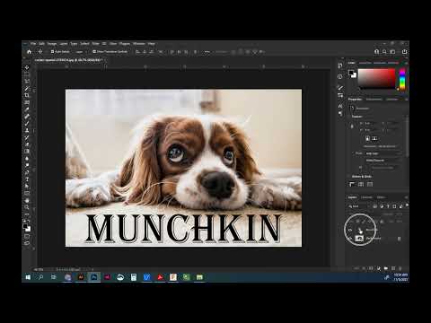 Creating Underlying Shapes Using Text in Photoshop