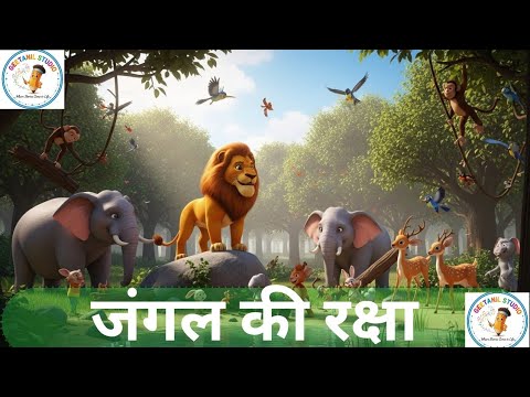Jungle Ki Raksha Moral 3D Story in Hindi l Geetanil Studio 