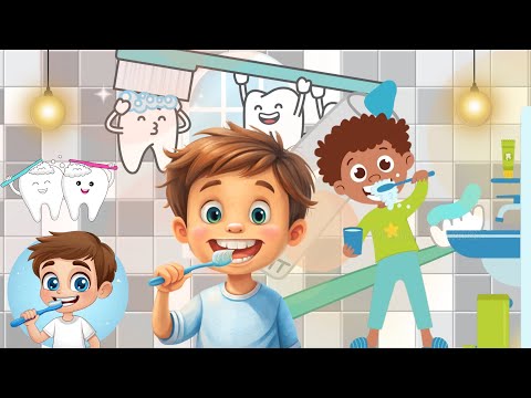 Brush Your Teeth Every Day! Fun & Easy Steps for Healthy Teeth | Kids Dental Care #kids #viralvideo