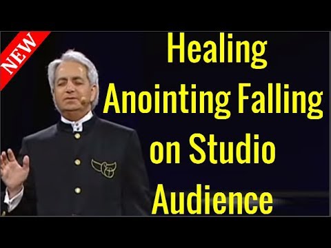 Benny Hinn - Healing Anointing Falling on Studio Audience