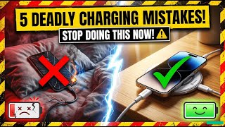 These 5 Charging Mistakes ❌ Are Killing Your Phone’s Battery!!