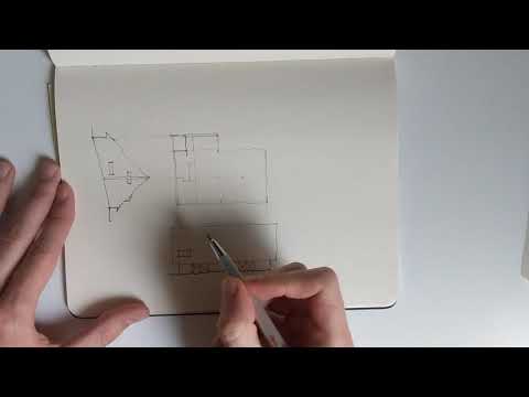 Architectural Sketching - Plan & Elevations