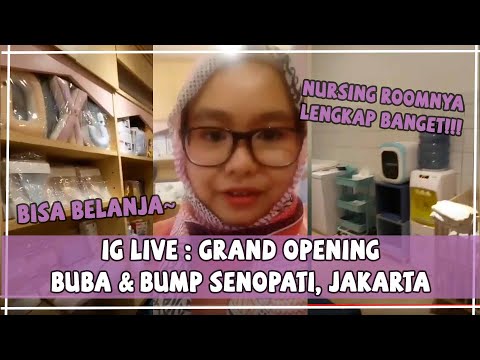 REPOST IG LIVE GRAND OPENING & TOUR BUBA & BUMP, SENOPATI, JAKARTA