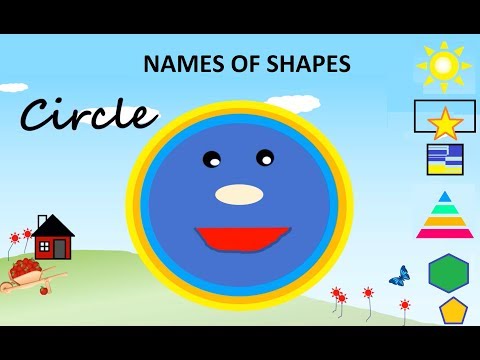Names of Shapes for Kids