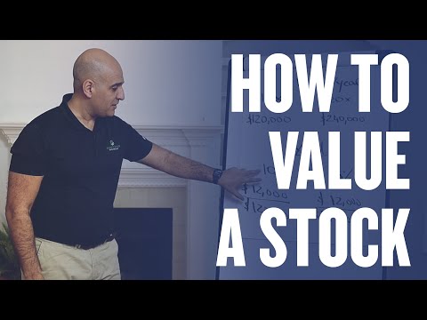 HOW TO VALUE A STOCK l  Explained with real-world examples