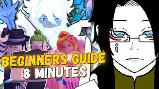 Anime Vanguards BEGINNERS Guide In Under 8 Minutes