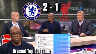 Ian Wright Reacts: Chelsea 2-1 Liverpool! LFC’s 3rd Straight Defeat as Arsenal Go Top
