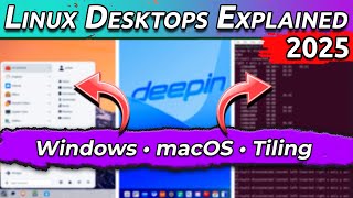 Linux for Beginners | Choosing the Best Desktop Environment in 2025