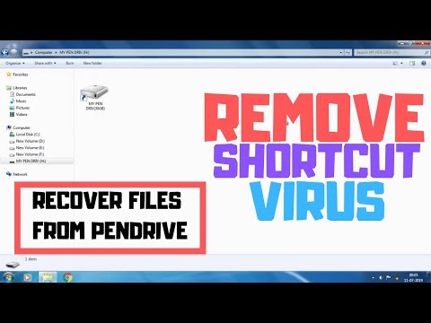 How to Remove Shortcut Virus from Pen Drive [ SOLVED ]